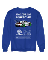 Φούτερ χωρίς κουκούλα Αντρικό - 911 GT3 RS - Color Thumbnail Μπλε Ρουά