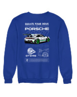 Φούτερ χωρίς κουκούλα Γυναικείο - 911 GT3 RS - Color Thumbnail Μπλε Ρουά