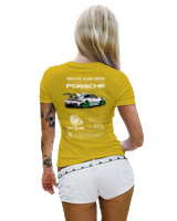 T-Shirt Στενή Γραμμή Γυναικείο - 911 GT3 RS - Color Thumbnail Χρυσό Κίτρινο