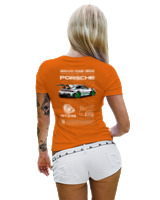 T-Shirt Στενή Γραμμή Γυναικείο - 911 GT3 RS - Color Thumbnail Πορτοκαλί