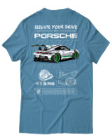 T-Shirt  Γυναικείο - 911 GT3 RS - Color Thumbnail Τυρκουάζ