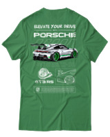 T-Shirt  Γυναικείο - 911 GT3 RS - Color Thumbnail Πράσινο