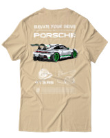T-Shirt  Γυναικείο - 911 GT3 RS - Color Thumbnail Μπέζ