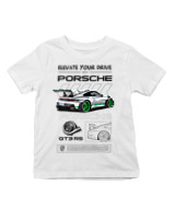 T-Shirt  Παιδικό - 911 GT3 RS - Color Thumbnail 'Ασπρο