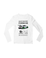 Μακρυμάνικο Μακό Παιδικό - 911 GT3 RS - Color Thumbnail 'Ασπρο