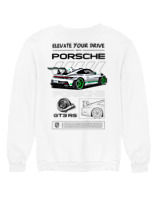 Φούτερ χωρίς κουκούλα Αντρικό - 911 GT3 RS - Color Thumbnail 'Ασπρο