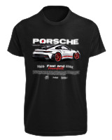 T-Shirt Fit Αντρικό - 911 GT3 RS P - Color Thumbnail Μαύρο