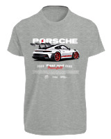 T-Shirt Fit Αντρικό - 911 GT3 RS P - Color Thumbnail Γκρι Μελανζέ