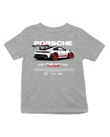 T-Shirt  Παιδικό - 911 GT3 RS P - Color Thumbnail Γκρι Μελανζέ