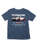 T-Shirt  Παιδικό - 911 GT3 RS P - Color Thumbnail Σκούρο Μπλε