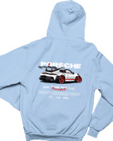 Φούτερ με κουκούλα Παιδικό - 911 GT3 RS P - Color Thumbnail Γαλάζιο