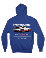Ζακέτα Φούτερ με κουκούλα Γυναικείο - 911 GT3 RS P - Color Thumbnail Μπλε Ρουά