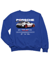 Φούτερ χωρίς κουκούλα Παιδικό - 911 GT3 RS P - Color Thumbnail Μπλε Ρουά