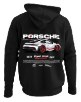 Φούτερ με κουκούλα Γυναικείο - 911 GT3 RS P - Color Thumbnail Μαύρο