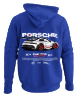 Φούτερ με κουκούλα Γυναικείο - 911 GT3 RS P - Color Thumbnail Μπλε Ρουά