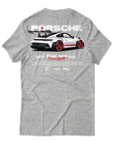 T-Shirt Αντρικό - 911 GT3 RS P - Color Thumbnail Γκρι Μελανζέ