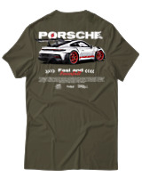 T-Shirt Αντρικό - 911 GT3 RS P - Color Thumbnail Χακί
