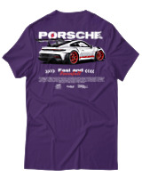 T-Shirt Αντρικό - 911 GT3 RS P - Color Thumbnail Σκούρο Μωβ