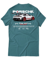 T-Shirt Αντρικό - 911 GT3 RS P - Color Thumbnail Μπλε Πράσινο