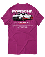 T-Shirt Αντρικό - 911 GT3 RS P - Color Thumbnail Φουξια