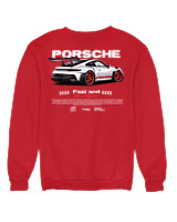 Φούτερ χωρίς κουκούλα Αντρικό - 911 GT3 RS P - Color Thumbnail Κόκκινο