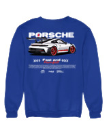Φούτερ χωρίς κουκούλα Γυναικείο - 911 GT3 RS P - Color Thumbnail Μπλε Ρουά