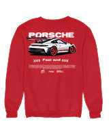 Φούτερ χωρίς κουκούλα Γυναικείο - 911 GT3 RS P - Color Thumbnail Κόκκινο