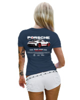 T-Shirt Στενή Γραμμή Γυναικείο - 911 GT3 RS P - Color Thumbnail Σκούρο Μπλε