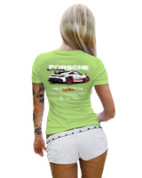 T-Shirt Στενή Γραμμή Γυναικείο - 911 GT3 RS P - Color Thumbnail Λαχανί