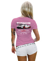 T-Shirt Στενή Γραμμή Γυναικείο - 911 GT3 RS P - Color Thumbnail Ροζ