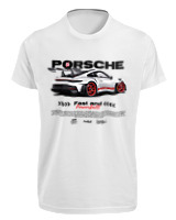 T-Shirt Fit Αντρικό - 911 GT3 RS P - Color Thumbnail 'Ασπρο