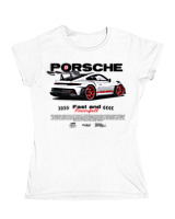 Κοριτσίστικο Κοντομανικο Παιδικό - 911 GT3 RS P - Color Thumbnail ΄Ασπρο