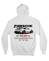 Ζακέτα Φούτερ με κουκούλα Γυναικείο - 911 GT3 RS P - Color Thumbnail 'Ασπρο