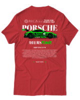 T-Shirt Αντρικό - 911 RS Rarw - Color Thumbnail Κόκκινο