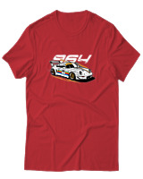 T-Shirt Αντρικό - 964 - Color Thumbnail Κόκκινο