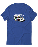 T-Shirt Αντρικό - 964 - Color Thumbnail Μπλε Ρουά