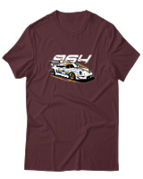 T-Shirt Αντρικό - 964 - Color Thumbnail Μπορντό