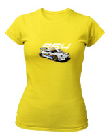T-Shirt Στενή Γραμμή Γυναικείο - 964 - Color Thumbnail Κίτρινο