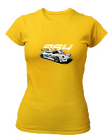 T-Shirt Στενή Γραμμή Γυναικείο - 964 - Color Thumbnail Χρυσό Κίτρινο