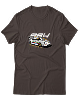 T-Shirt  Γυναικείο - 964 - Color Thumbnail Καφέ
