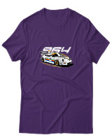 T-Shirt  Γυναικείο - 964 - Color Thumbnail Μώβ