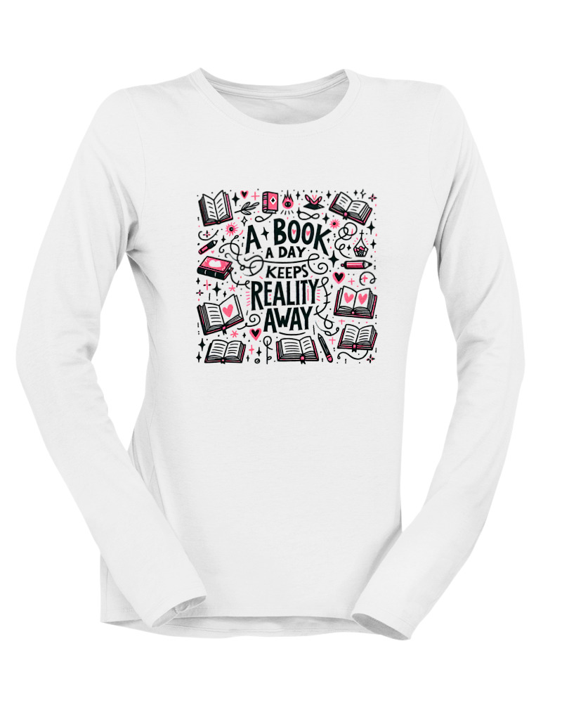 A Book A Day Keeps Reality Away - Image 0