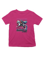 T-Shirt  Παιδικό - A Lone Rider In The Veil Of Mystery - Color Thumbnail Φουξια