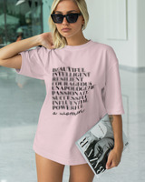 T-Shirt Classic - A Woman - Color Thumbnail PALE PINK