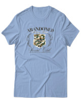 T-Shirt Αντρικό - Abandoned - Color Thumbnail Γαλάζιο