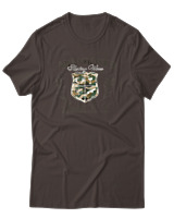 T-Shirt Αντρικό - Abandoned - Color Thumbnail Καφέ