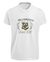 T-Shirt Fit Αντρικό - Abandoned - Color Thumbnail 'Ασπρο