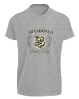 T-Shirt Fit Αντρικό - Abandoned - Color Thumbnail Γκρι Μελανζέ