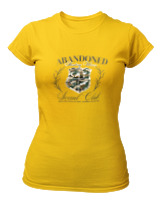 T-Shirt Στενή Γραμμή Γυναικείο - Abandoned - Color Thumbnail Χρυσό Κίτρινο