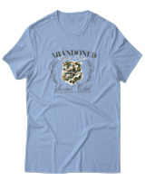 T-Shirt  Γυναικείο - Abandoned - Color Thumbnail Γαλάζιο